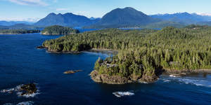 Clayoquot Sound,Vancouver Island,British Columbia.