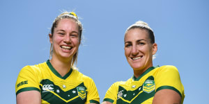 Kezie Apps and Ali Brigginshaw have been named Jillaroos co-captains.