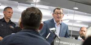 Andrews wishes NSW well,says climate change link to fires indisputable