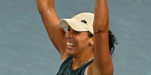 Madison Keys wins the Australian Open women’s title.