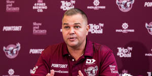 Manly Coach Anthony Seibold said Tom Trbojevic did not suffer a concussion.