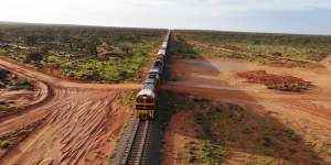 The Australian Rail Track Corporation operates more than 8500 kilometres of track.