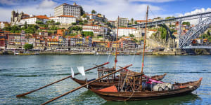 Porto,on the Douro River.