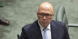 Opposition Leader Peter Dutton has suggested he apologised to one,unnamed person. 