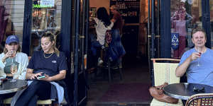 Tony Wright in Paris.