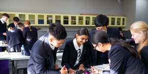 Enrolments at Rosebank College have grown from about 1300 to 1450 students in the past six years.