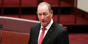 'He invited himself':Fraser Anning twice billed taxpayers more than $5500 for overnight trips