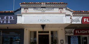 Orson restaurant is housed in Rosebud’s former Broadway Theatre.