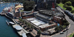 Construction on North Sydney Olympic Pool is forecast to be completed in May.