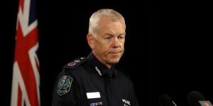 SA Police Commissioner Grant Stevens.