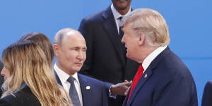 Donald Trump has never disguised his man-crush on authoritarian Russian President Vladimir Putin.