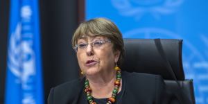 Michelle Bachelet,former Chilean president,is considered a frontrunner for the UN’s top job.