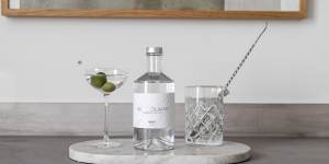 Guests are supplied with Süd Polaire Antarctic Dry Gin,created by one of the suite’s designers,Nav Singh.