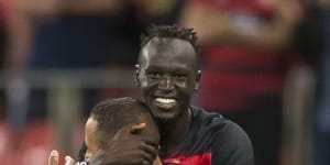 Elrich seals dramatic draw for Wanderers against leaders Glory