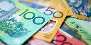 The Aussie dollar