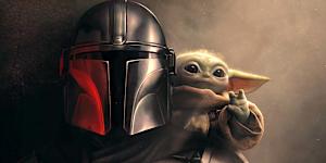 The Mandalorian and Grogu. 