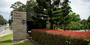 The King’s School in North Parramatta.