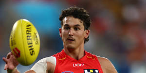 Lengthy ban:Gold Coast’s Wil Powell.