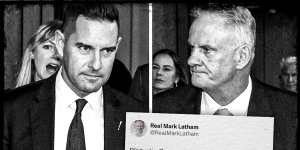 Sydney MP Alex Greenwich sued for defamation over a tweet by independent MP Mark Latham.