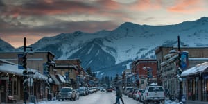 Fernie is the best of both worlds,with incredible skiing and a bustling downtown.
