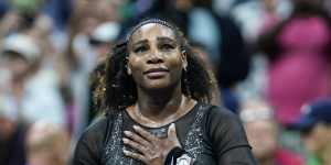 Serena Williams bids an emotional goodbye at the 2022 US Open.