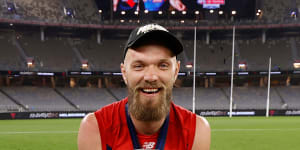 Premiership skipper Max Gawn.