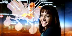 BRISBANE,AUSTRALIA - JULY 30:Astrobiologist and co-leader of NASA's Mars 2020 rover mission Dr Abigail Allwood on July 30,2015 in Brisbane,Australia. (Photo by Michelle Smith/Fairfax Media)