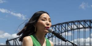 Dami Im,who will perform in a free concert on Australia Day 2023.