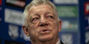 Bulldogs general manager Phil Gould.