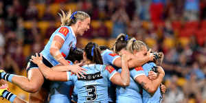 The Women’s State of Origin match on Thursday was a roaring success.