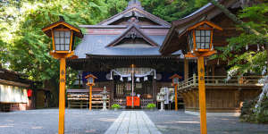 Shinto Shrine at Yamanashi.