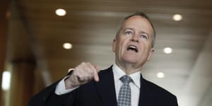 Shorten backs gas in widening Labor rift on energy