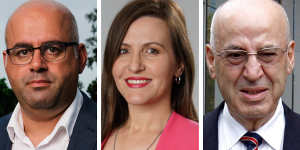 Khal Asfour,Tania Mihailuk and Eddie Obeid.