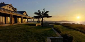 Splendid isolation ... the sprawling Maitraya homestead.