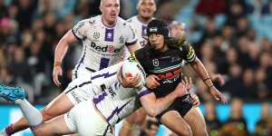 Jarome Luai returned on Friday night after four weeks out with a dislocated shouder.