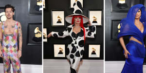 The Grammys red carpet,where fashion refuses to play by the rules