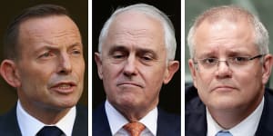 A new ABC documentary series looks at the prime ministerships of Tony Abbott,Malcolm Turnbull and Scott Morrison.