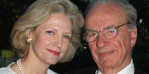Rupert Murdoch’s divorce from Anna,his second wife,was the most consequential for his media empire. 