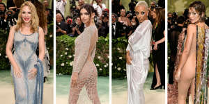 The ‘naked dresses’ of the Met Gala;Sydney Sweeney ditches blonde locks