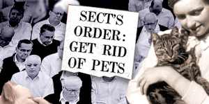 The Plymouth Brethren Christian Church ordering its members to purge their homes of animals.