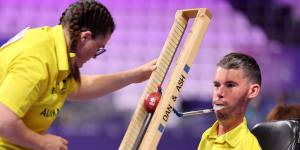 Double silver for Michel and Leeson on historic day for Australian boccia