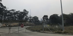 The Mount Piper Power Station on Monday afternoon.