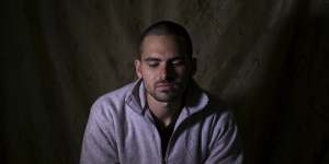 Australian IS member and airconditioner serviceman Mohammed Noor Masri in a Kurdish prison.