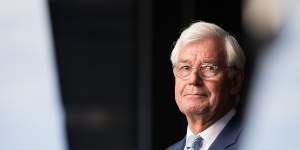 Human rights barrister Julian Burnside in hospital after fall
