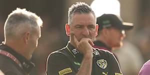 Richmond Tigers coach Adem Yze.
