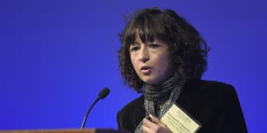 Emmanuelle Charpentier,pictured in 2015,is one of two receipients of the Nobel Prize in chemistry.