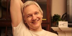 A rape investigation targeting Julian Assange was dropped by Swedish prosecutors after seven years. Assange tweeted this photo in response.