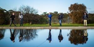 Casting a line in a Fairfield paddock,now that’s pretty fly