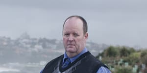 Detective Steve Page,photographed in 2013,led an investigation into the suspected murders at Bondi,Operation Taradale,that would consume years of his life. He has since left the force. 