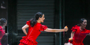 Jill Ogai starred in the Australian Ballet’s performance of Carmen.